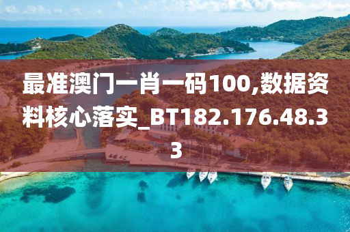 最准澳门一肖一码100,数据资料核心落实_BT182.176.48.33