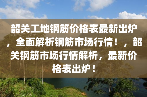 韶关工地钢筋价格表最新出炉，全面解析钢筋市场行情！，韶关钢筋市场行情解析，最新价格表出炉！