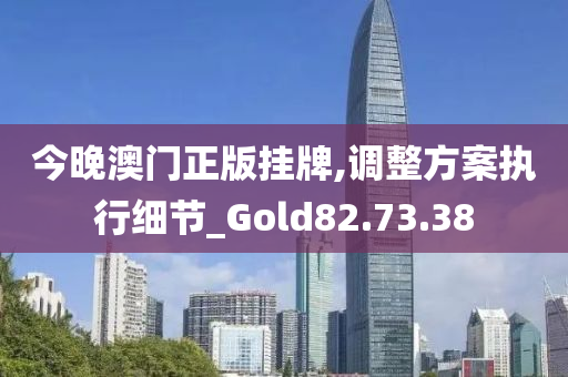 今晚澳门正版挂牌,调整方案执行细节_Gold82.73.38