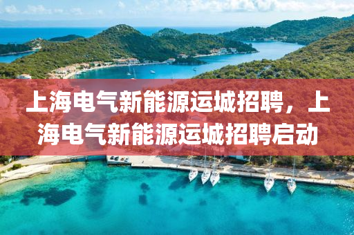 上海电气新能源运城招聘，上海电气新能源运城招聘启动