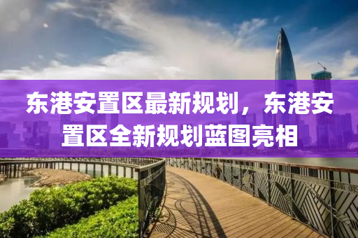 东港安置区最新规划，东港安置区全新规划蓝图亮相