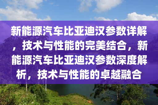 新能源汽车比亚迪汉参数详解，技术与性能的完美结合，新能源汽车比亚迪汉参数深度解析，技术与性能的卓越融合