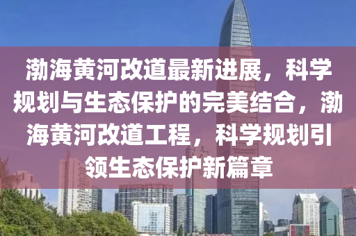 渤海黄河改道最新进展，科学规划与生态保护的完美结合，渤海黄河改道工程，科学规划引领生态保护新篇章