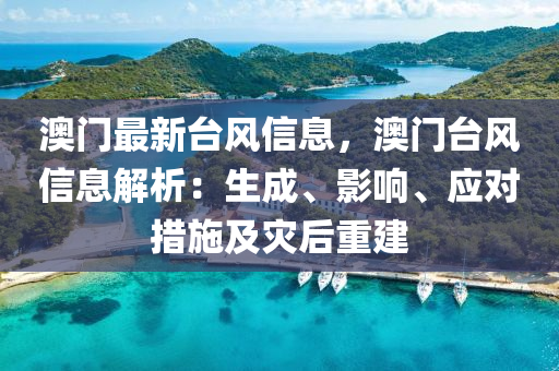 澳门最新台风信息，澳门台风信息解析：生成、影响、应对措施及灾后重建