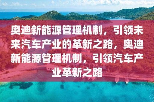 奥迪新能源管理机制，引领未来汽车产业的革新之路，奥迪新能源管理机制，引领汽车产业革新之路