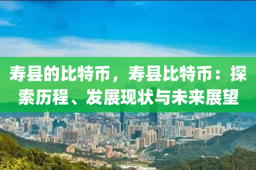 寿县的比特币，寿县比特币：探索历程、发展现状与未来展望