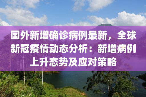 国外新增确诊病例最新，全球新冠疫情动态分析：新增病例上升态势及应对策略