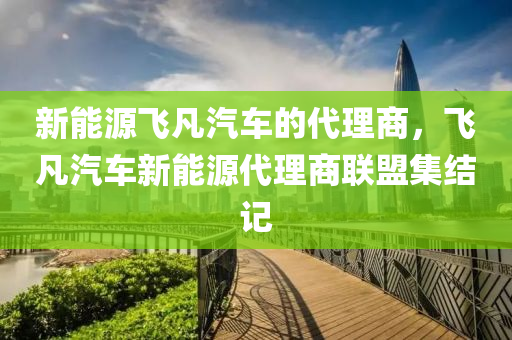 新能源飞凡汽车的代理商，飞凡汽车新能源代理商联盟集结记