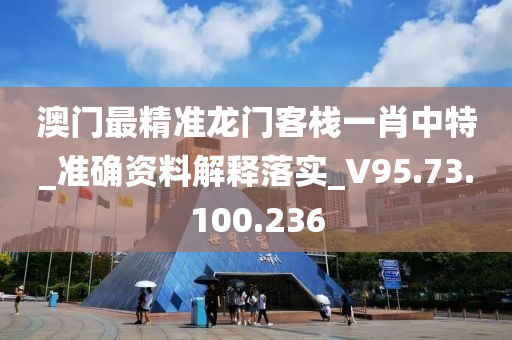 澳门最精准龙门客栈一肖中特_准确资料解释落实_V95.73.100.236