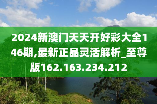 2024新澳门天天开好彩大全146期,最新正品灵活解析_至尊版162.163.234.212