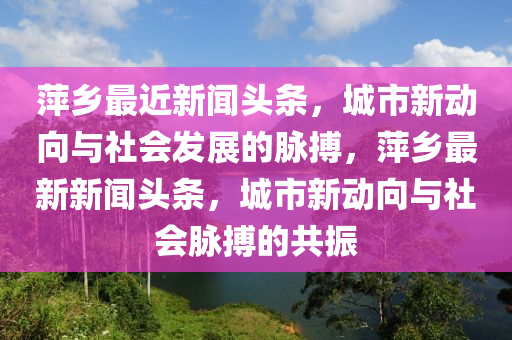 萍乡最近新闻头条，城市新动向与社会发展的脉搏，萍乡最新新闻头条，城市新动向与社会脉搏的共振