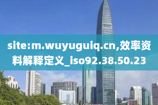 site:m.wuyuguiq.cn,效率资料解释定义_iso92.38.50.23