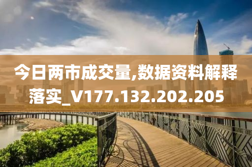 今日两市成交量,数据资料解释落实_V177.132.202.205