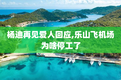 杨迪再见爱人回应,乐山飞机场为啥停工了