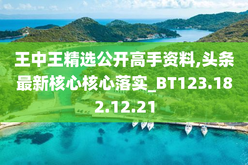 王中王精选公开高手资料,头条最新核心核心落实_BT123.182.12.21