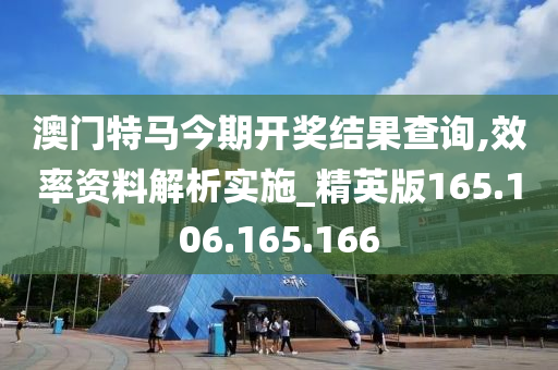 澳门特马今期开奖结果查询,效率资料解析实施_精英版165.106.165.166