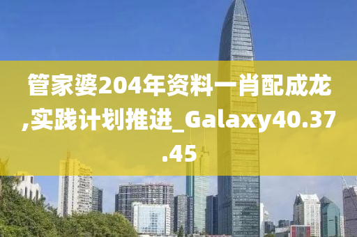 管家婆204年资料一肖配成龙,实践计划推进_Galaxy40.37.45