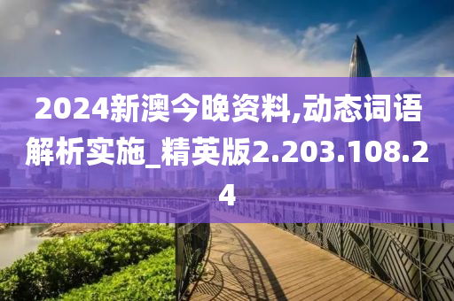 2024新澳今晚資料,動(dòng)態(tài)詞語(yǔ)解析實(shí)施_精英版2.203.108.24