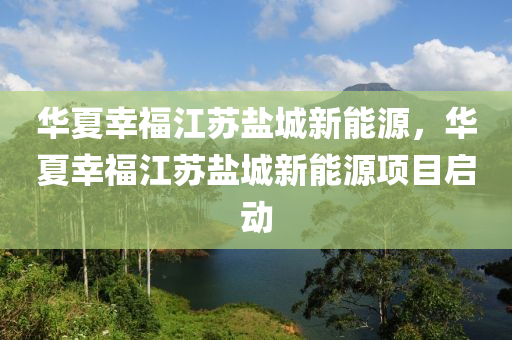 华夏幸福江苏盐城新能源，华夏幸福江苏盐城新能源项目启动