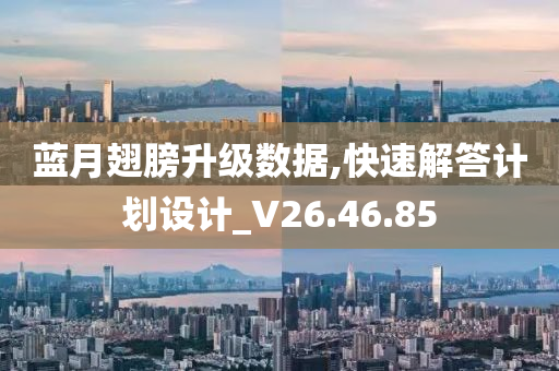 蓝月翅膀升级数据,快速解答计划设计_V26.46.85