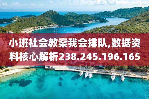 小班社會教案我會排隊,數(shù)據(jù)資料核心解析238.245.196.165