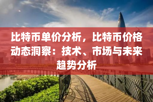 比特幣單價分析，比特幣價格動態(tài)洞察：技術、市場與未來趨勢分析