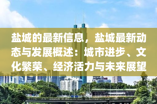 鹽城的最新信息，鹽城最新動(dòng)態(tài)與發(fā)展概述：城市進(jìn)步、文化繁榮、經(jīng)濟(jì)活力與未來展望