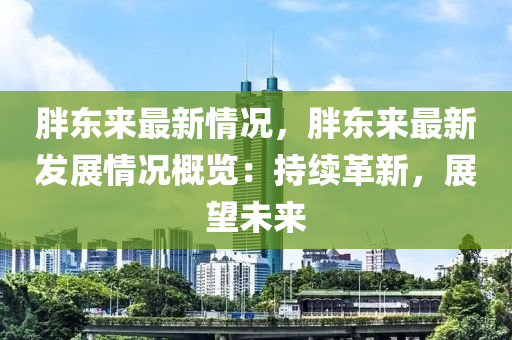 胖東來最新情況，胖東來最新發(fā)展情況概覽：持續(xù)革新，展望未來