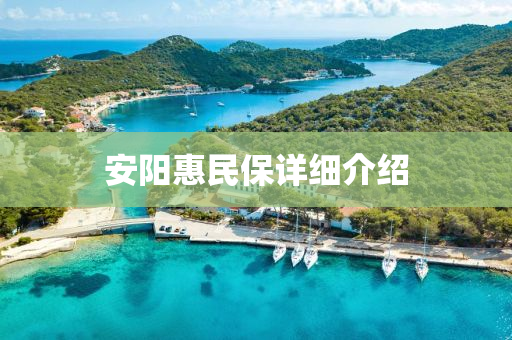 安陽惠民保詳細介紹