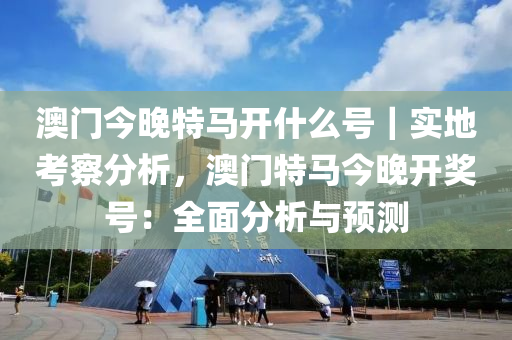 澳門今晚特馬開什么號｜實地考察分析，澳門特馬今晚開獎號：全面分析與預(yù)測