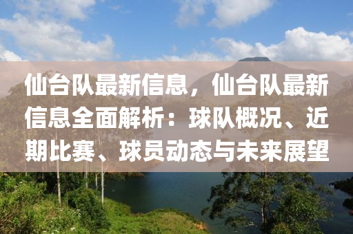 仙臺隊最新信息，仙臺隊最新信息全面解析：球隊概況、近期比賽、球員動態(tài)與未來展望