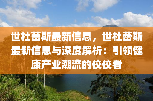 世杜蕾斯最新信息，世杜蕾斯最新信息與深度解析：引領健康產業(yè)潮流的佼佼者