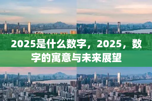 2025是什么數(shù)字，2025，數(shù)字的寓意與未來(lái)展望