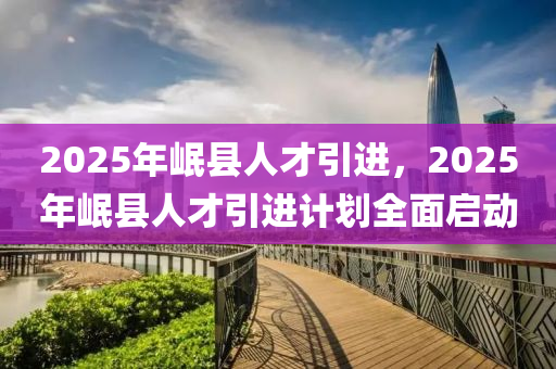 2025年岷縣人才引進(jìn)，2025年岷縣人才引進(jìn)計(jì)劃全面啟動(dòng)