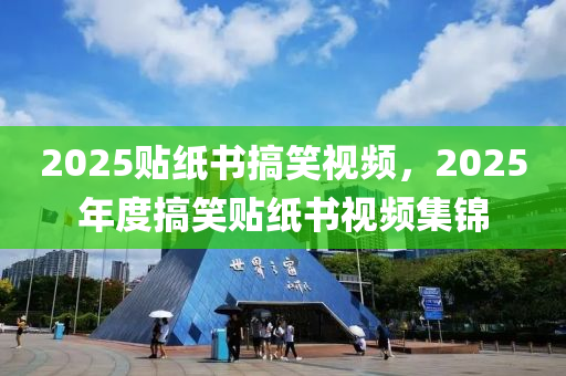 2025貼紙書搞笑視頻，2025年度搞笑貼紙書視頻集錦