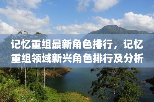 記憶重組最新角色排行，記憶重組領(lǐng)域新興角色排行及分析