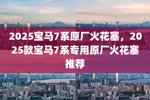 2025寶馬7系原廠火花塞，2025款寶馬7系專用原廠火花塞推薦