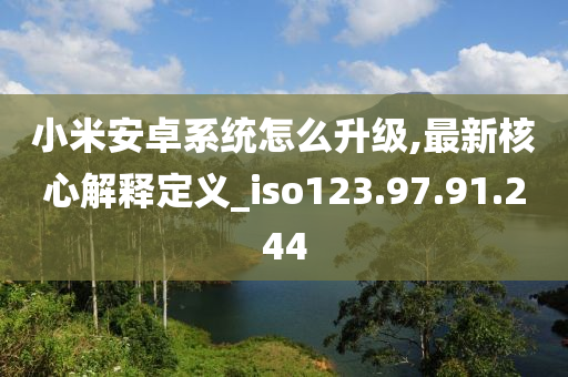 小米安卓系統(tǒng)怎么升級(jí),最新核心解釋定義_iso123.97.91.244