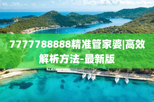 7777788888精準(zhǔn)管家婆|高效解析方法-最新版