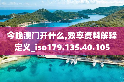 今晚澳門(mén)開(kāi)什么,效率資料解釋定義_iso179.135.40.105