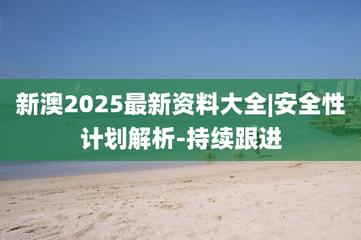 新澳2025最新資料大全|安全性計劃解析-持續(xù)跟進