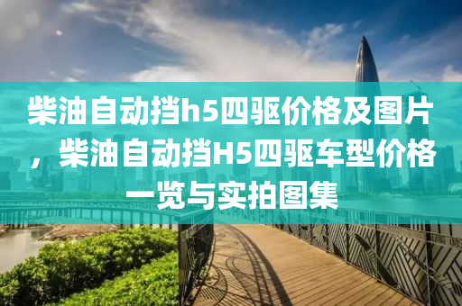 柴油自动挡h5四驱价格及图片，柴油自动挡H5四驱车型价格一览与实拍图集