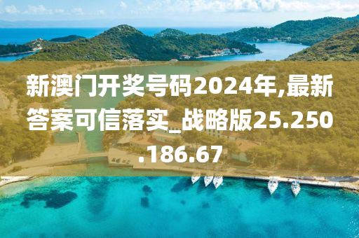 新澳门开奖号码2024年,最新答案可信落实_战略版25.250.186.67