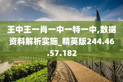 王中王一肖一中一特一中,数据资料解析实施_精英版244.46.57.182