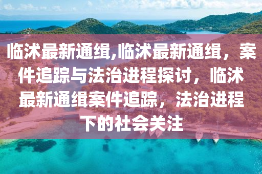 臨沭最新通緝,臨沭最新通緝，案件追蹤與法治進(jìn)程探討，臨沭最新通緝案件追蹤，法治進(jìn)程下的社會(huì)關(guān)注