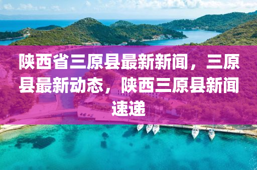 陜西省三原縣最新新聞，三原縣最新動(dòng)態(tài)，陜西三原縣新聞速遞