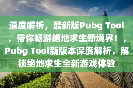 深度解析，最新版Pubg Tool，帶你暢游絕地求生新境界！，Pubg Tool新版本深度解析，解鎖絕地求生全新游戲體驗(yàn)