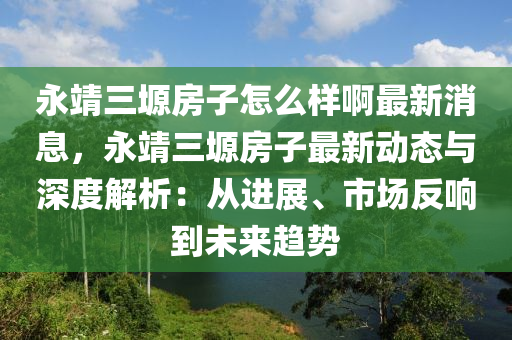 永靖三塬房子怎么樣啊最新消息，永靖三塬房子最新動態(tài)與深度解析：從進(jìn)展、市場反響到未來趨勢