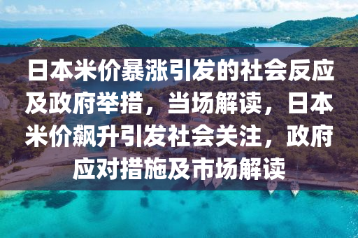 日本米價暴漲引發(fā)的社會反應(yīng)及政府舉措，當場解讀，日本米價飆升引發(fā)社會關(guān)注，政府應(yīng)對措施及市場解讀