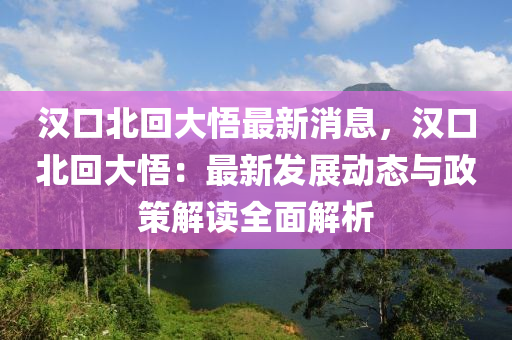 漢口北回大悟最新消息，漢口北回大悟：最新發(fā)展動(dòng)態(tài)與政策解讀全面解析